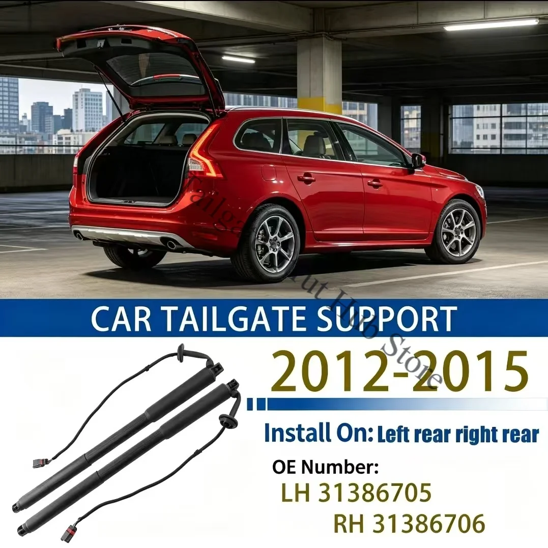 Tailgate Support Rod For 2012-2015 Y20 Volvo XC60 Rear Tailgate Strut Electric Support Struts 31386705 31479627 31386706