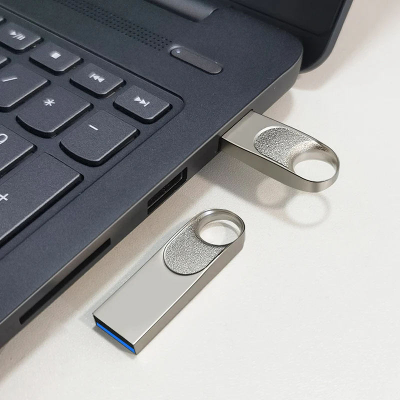 Mini Cle USB Storage Pendrive, USB 2.0 High Speed Flash Drive 128GB 64GB 32GB 16GB 8GB, Portable Memory Stick for PC File Saving