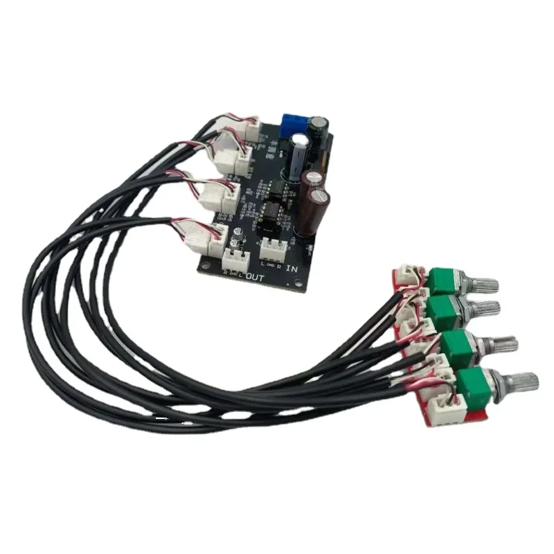 Sotamia บอร์ดขยายเสียง NE5532, บอร์ดสำหรับโฮมเธียเตอร์เครื่องขยายเสียงก่อนเสียงเพลงเสียงแหลมควบคุมระดับเสียง