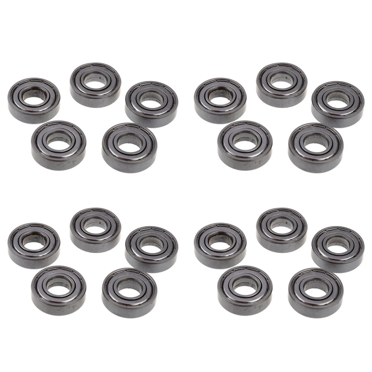 A70P 20 stuks 12 mm x 28 mm x 8 mm 6001Z afgeschermd diepgroefradiaal kogellager