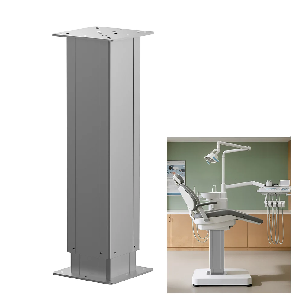Commercial Grade 3-Stage Telescopic Electric Lifting Column Aluminum Actuator for Heavy Duty Industrial Assembly Table Leg