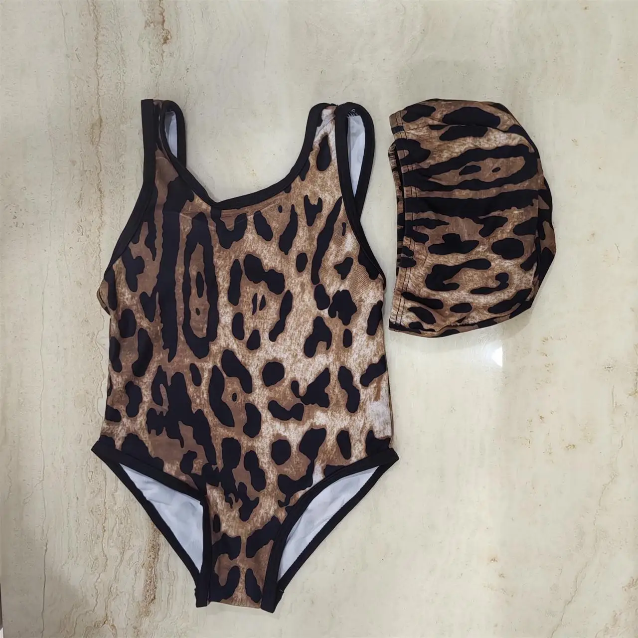

2025 Girl Swimsuit Summer leopard swim wear Special Offer Children's Swimsuit factory Wholesale price