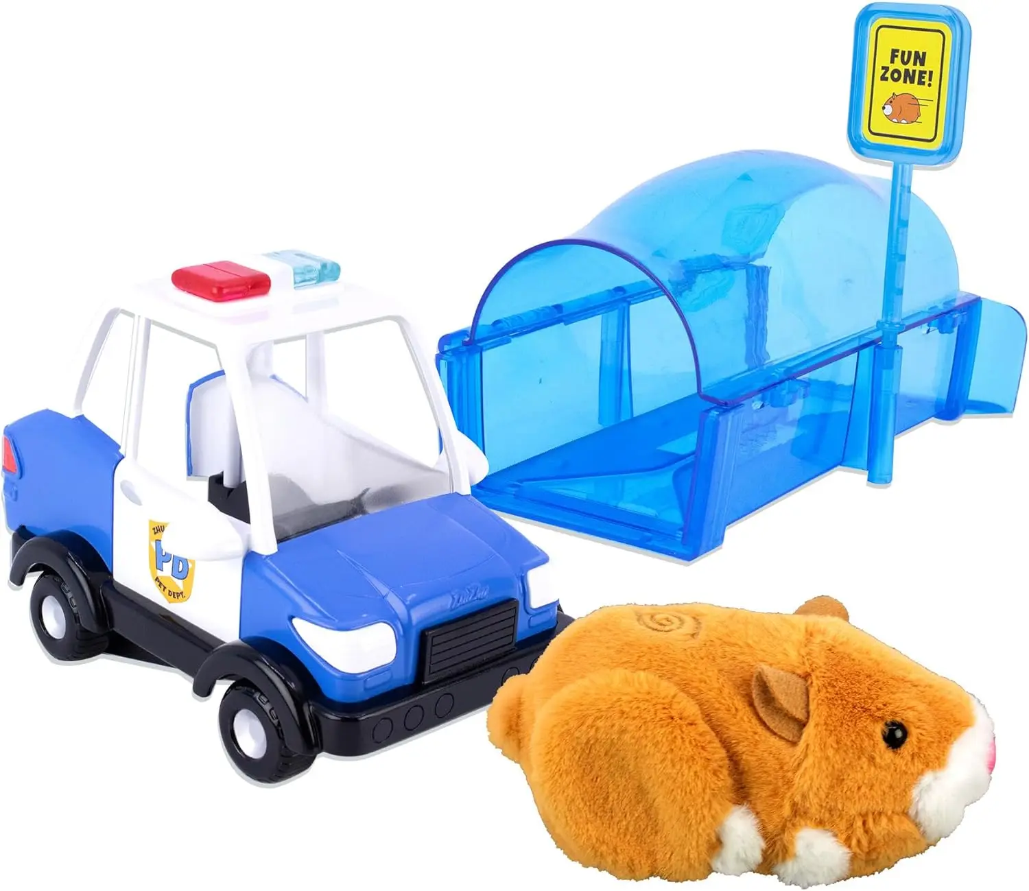 

Интерактивная полицейская машина-игрушка с более чем 40 звуками и сиренами, в комплекте с фигуркой Мистера Скуиглза — отличный подарок для детей от 4 лет.