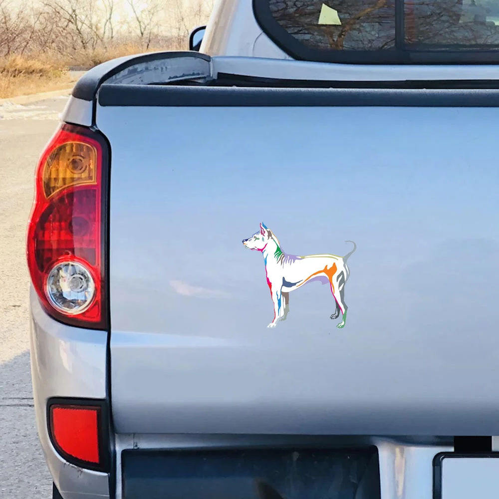 EARLFAMILY 13cm x 12.3cm for Colorful Thai Ridgeback Dog Windows Car Stickers Bumper RV Car Accessories Waterproof Laptop Decals