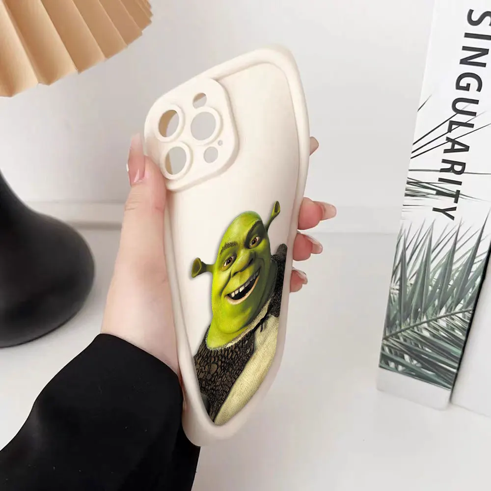 Divertente Film S-Shrek Cassa Del Telefono Per MOTO G9 G22 G24 G30 G32 G34 G52 G53 G54 G60 G75 G84 G85 E22 E32 E40 EDGE 40 50 60E TPU Caso