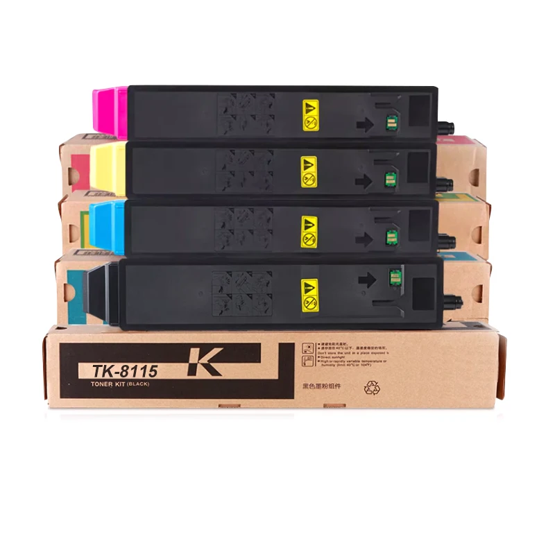 4Color 1set TK-8115 TK-8116 TK-8117 TK-8118 TK-8119 Toner Cartridge Compatible For kyocera ECOSYS M8124cidn Printer Color