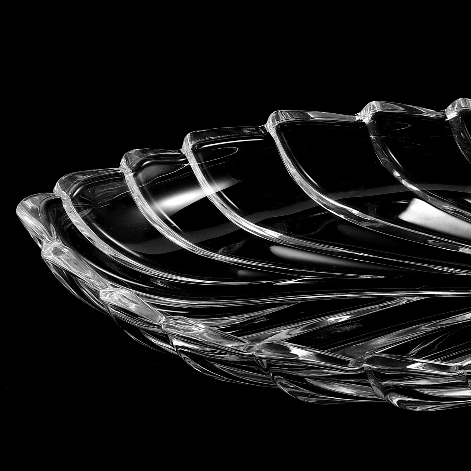 

Unique Leaf Shaped Decorative Tray Snack Dish Fruit Display Tray for Desk and Dining Table Decorative Bowls for Table