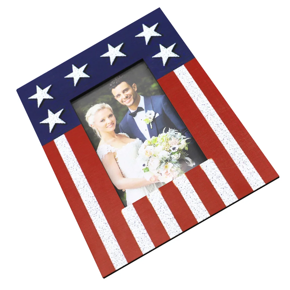 

Home Decoration Picture Frames Material Independence Day Simple Structure Stable Desktop Photo Storage Precious Memories