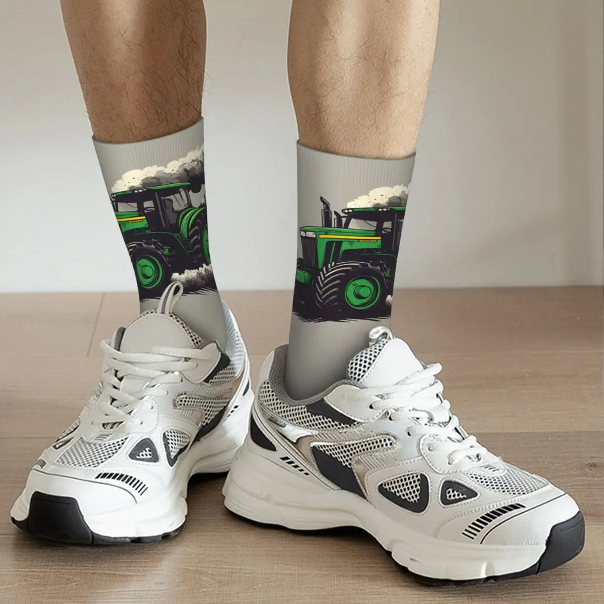 Traktor Men Women Socks Cycling Novelty Spring Summer Autumn Winter Stockings Gift image 6