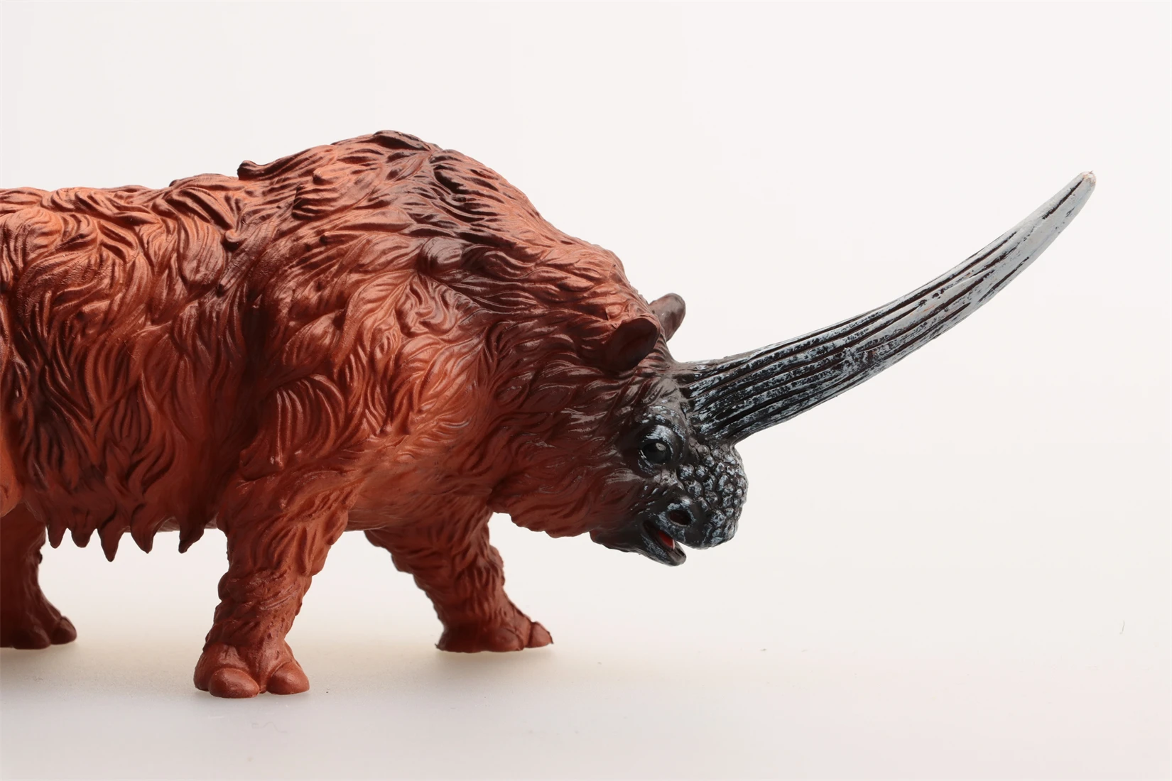 Earth Story Studio Woolly Rhinoceros Model Prehistoric Animal Figure Coelodonta Antiquitatis Collection Decor Birthday Gift