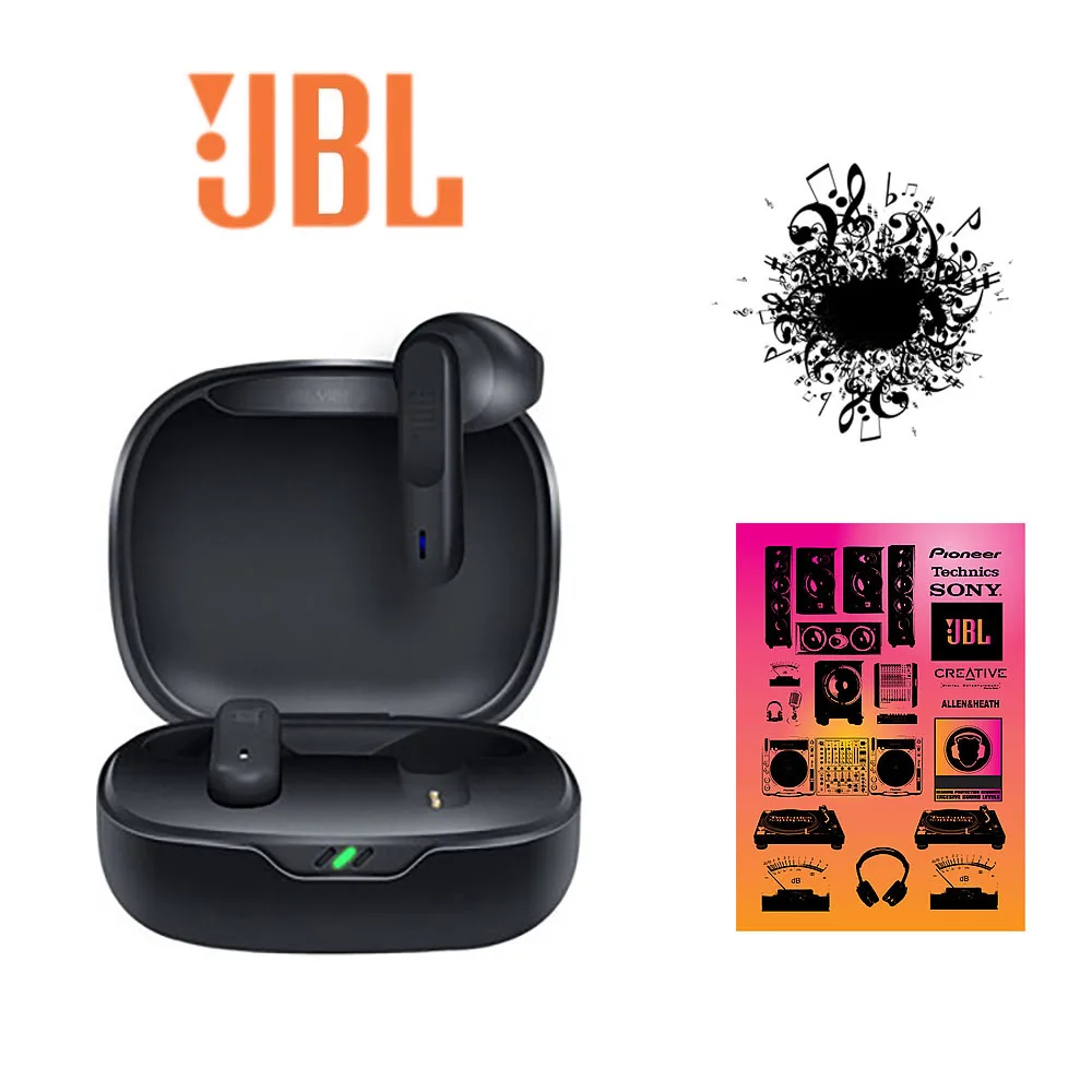 JBL WAVE 300TWS أصيلة الأصلي سماعة لاسلكية تعمل بالبلوتوث سماعات شبه في الأذن الرياضة دعوة إلغاء الضوضاء سماعة متجدد الهواء ارتداء #1