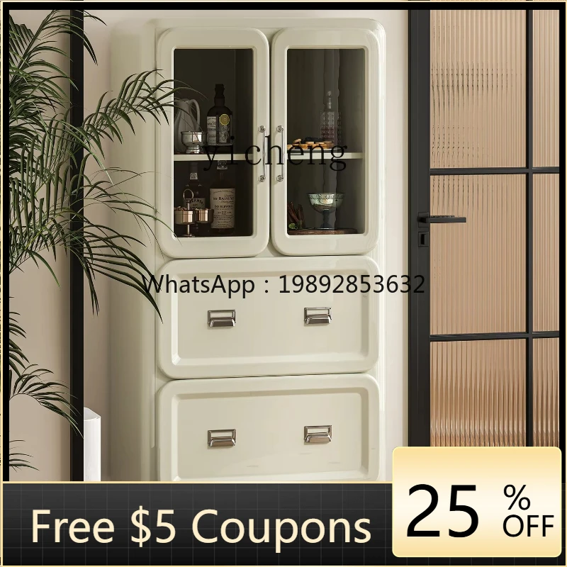 AA الرجعية خزانة عمودية الزاوية غرفة نوم المنزل خزانة عرض زجاجية خزانة غرفة المعيشة #1