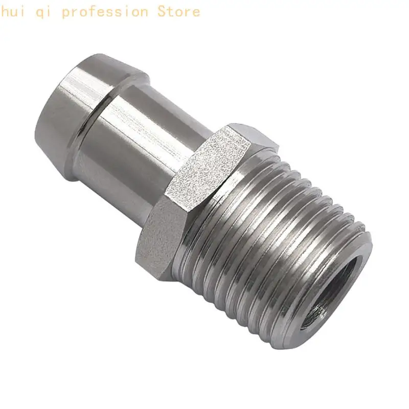 1/2 Zoll NPT 5/8 Zoll Widerhaken-Kühlmittelschlauchanschluss für Heizungsschlauch und Garagenreparatur H8WE – Detail 7