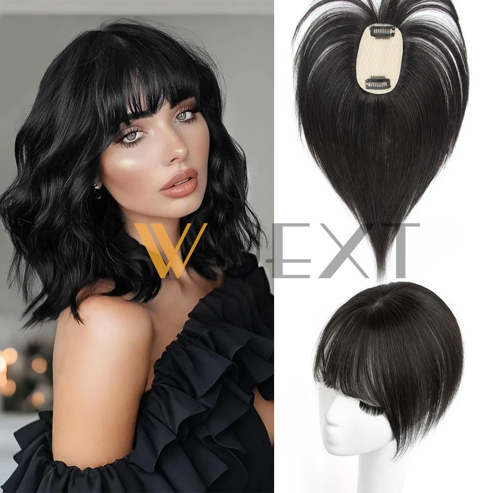 5x9cm Real Human Hair Topper 8