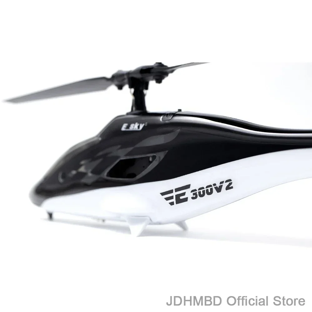 Esky 300 V2 Mini 6CH 2.4Ghz FXZ 6 DOF Axis Flybarless helikopter RC RTF dla dzieci zabawki do zabawy na zewnątrz