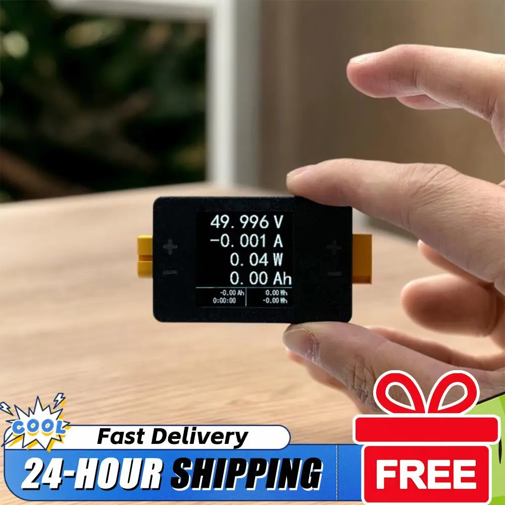 

25A 8-150V RC Charger Charging Discharging Tester High Precision Bidirectional Ammeter XT60 Interface for LIPO Battery Testing