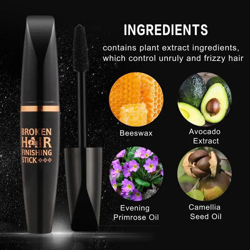 

Hair Finishing Stick Hair Mascara For Flyaway Hair Shaping Feel Cream Moisturizing Not-greasy Small Broken Hair Gel Sticks