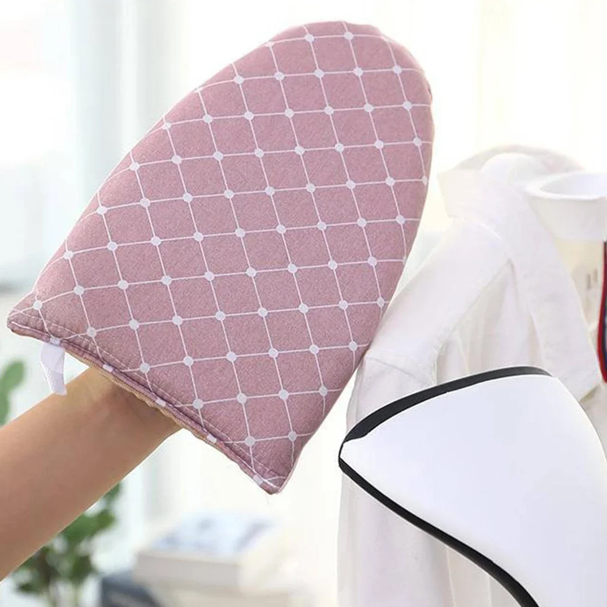 

Washable Ironing Board Mini Anti-scald Gloves Iron Pad Cover Heat-resistant Stain Resistant Ironing Board for Clothing Store