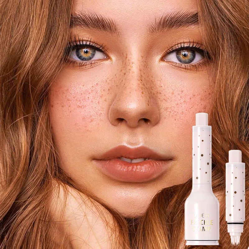 Stylo tampon pour taches de rousseur à coussin d'air, maquillage, aspect naturel, points, pois, étanche, séchage rapide, léger, réaliste, outil de fabrication