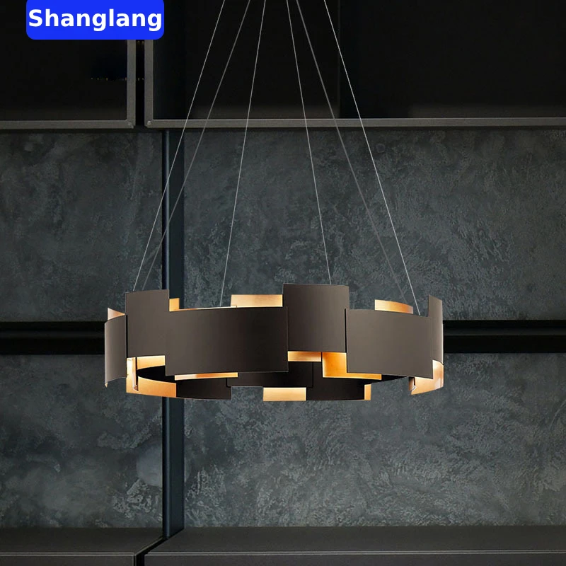 

Modern Lustre Led Chandeliers Living Room Decor Pendant Lamp Wrought Iron Hanging Lights Fixtures Suspension Luminaire