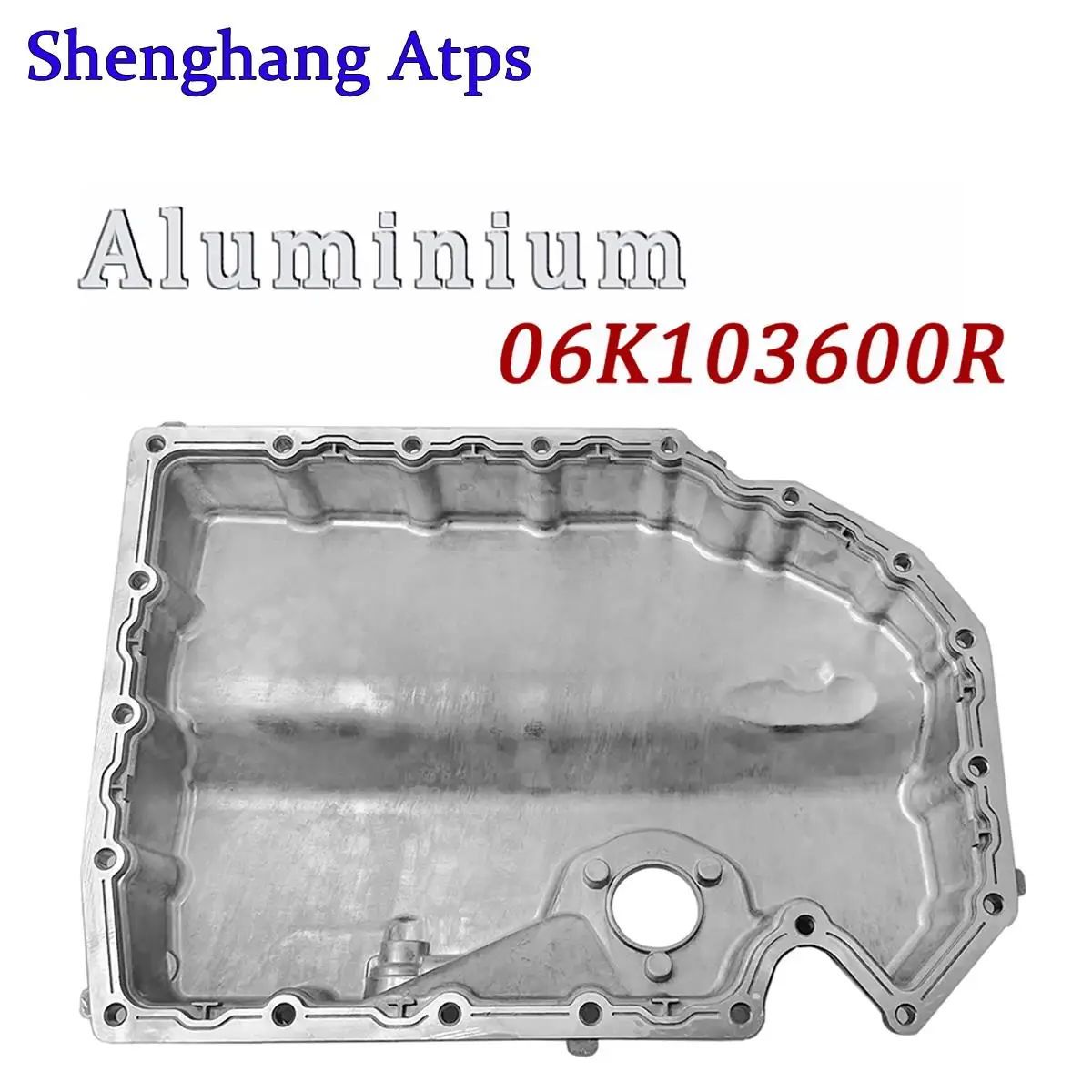Aluminum Engine Oil Pan For Seat Alhambra Ateca Leon Tarraco 2016-23 1.8L 2.0L 06K103600R 06K103600D 06K103600AE 06K103600AA
