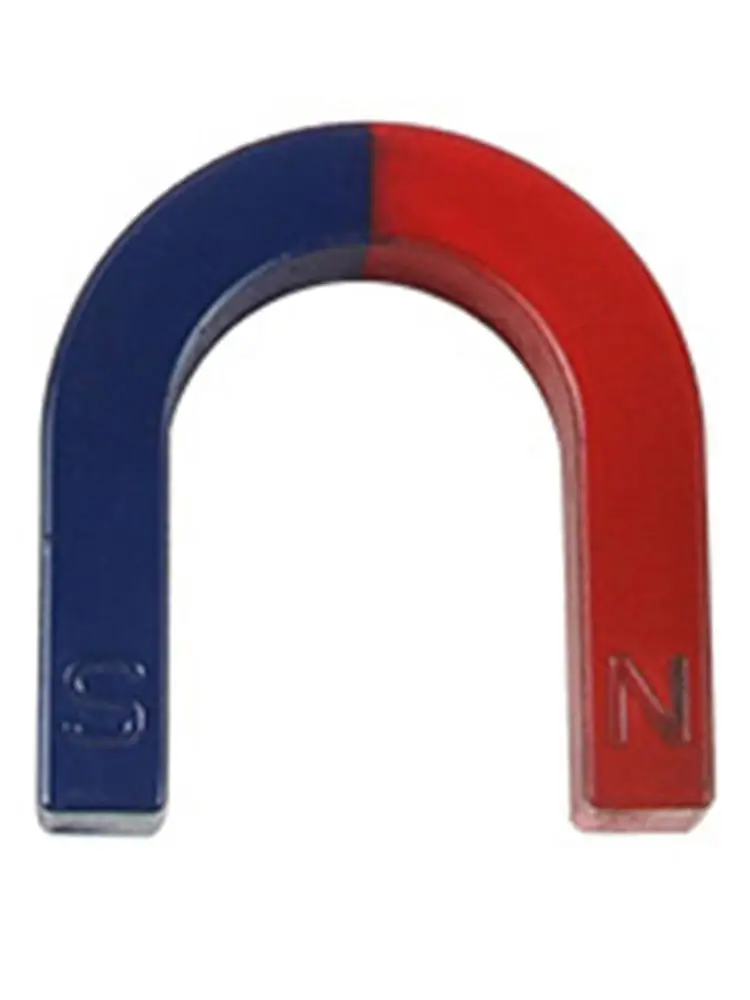Outil magnétique 100 80 60 40mm, fer à cheval en forme de U, jouet d'expérimentation pour enfants