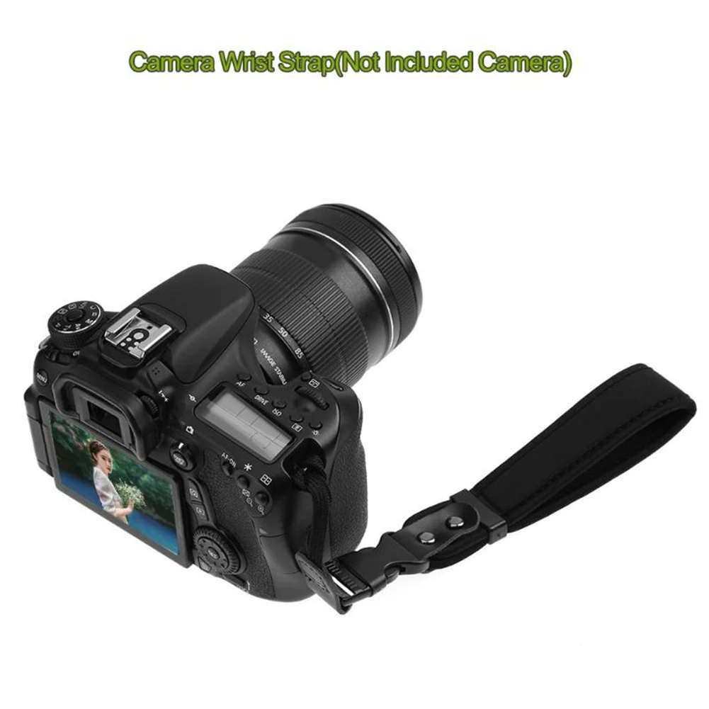 Camera Hand Strap Quick-Release Portable Hand Wrist Grip Strap Comfortable Lightweight for Canon/Nikon/Sony Fujifilm DSLR Camera