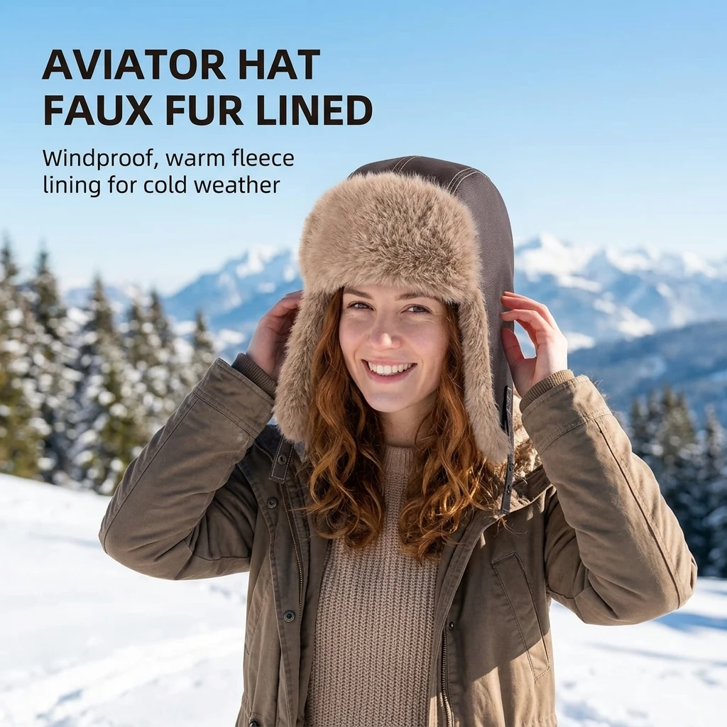 Cycling Gear To Keep You Warm - Warm Hat Stylish Winter Outdoor for