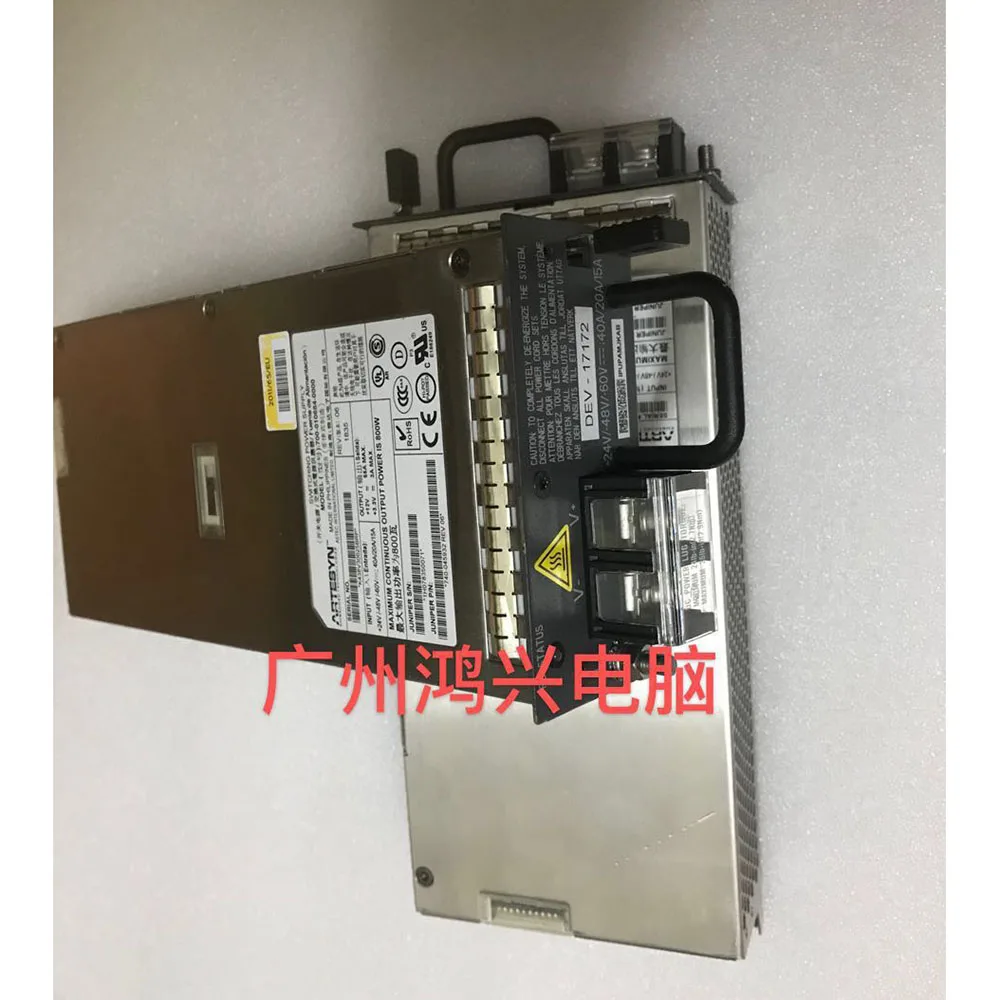 1PCS For Juniper MX104 DC Power Supply PWR-MX104-DC-S-D 740-045932 700-010684