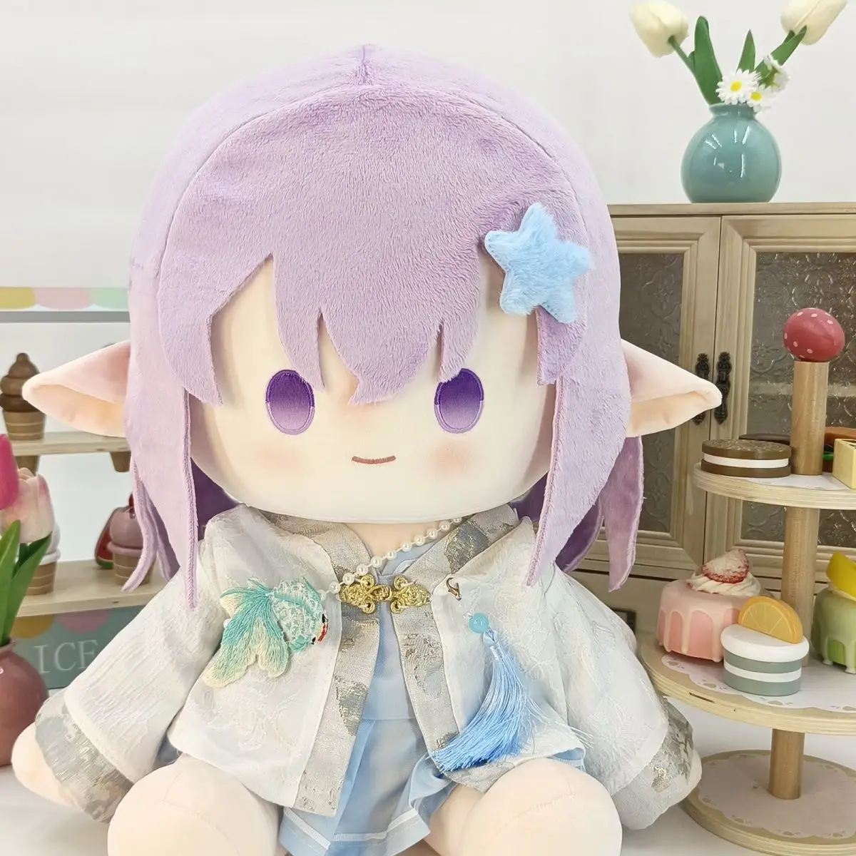 40 CM Honkai: Star Rail Castorice Knuffels Anon Chihaya Gevulde Poppen Cosplay Plushie Kussen Kinderen Kerst Verjaardagscadeautjes