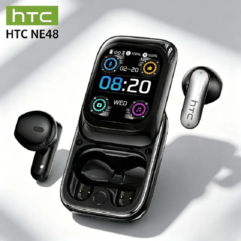 HTC NE48 TWS Wireless Earbuds Bluetooth HiFi Stereo ENC Nois