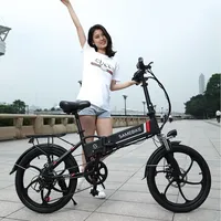 SAMEBIKE 20LVXD30 Electric Bike 350W48V10AH Removable Battery 20inch Folding Ebike Mountain Adult City Electric Bicycle EU Stock