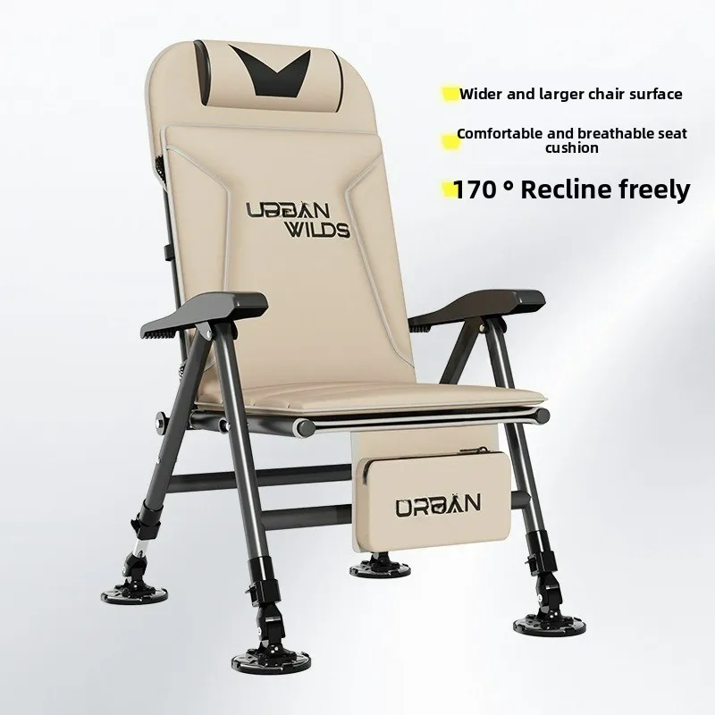 

Multi Functional Folding Fishing Chair for Outdoor Fishing Tourism Sturdy and Portable Camping Picnic Chair Outdoor Furniture