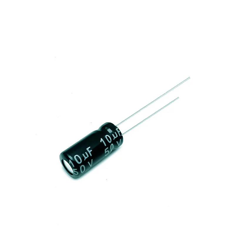 200pcs 50V 10uF Non Polar NP Electrolytic Capacitor Bi Polar 5x11mm for Audio Crossover