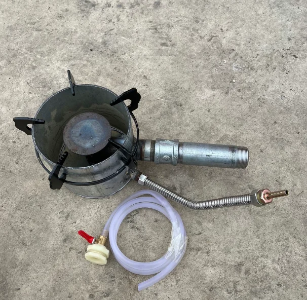New type of household gasifier energy-saving and smokeless fuel furnace