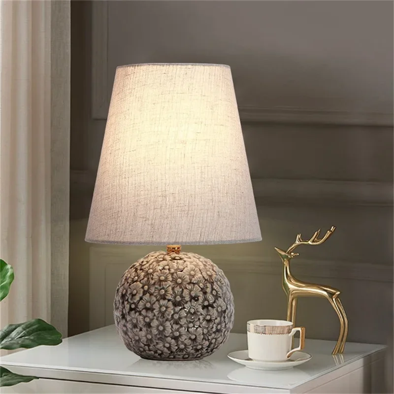 BUNNY Dimmer Table Desk Light Contemporary Ceramic Creative Lamp Decorative for Home Bedside