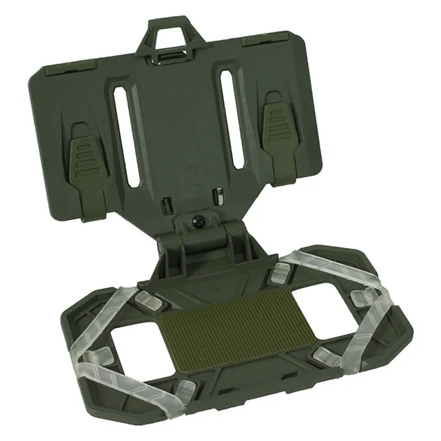Outdoor Taktische MOLLE Klapp Navigation Bord Airsoft Karte Fall Admin Panel Handy Halter Jagd Weste Zubehör