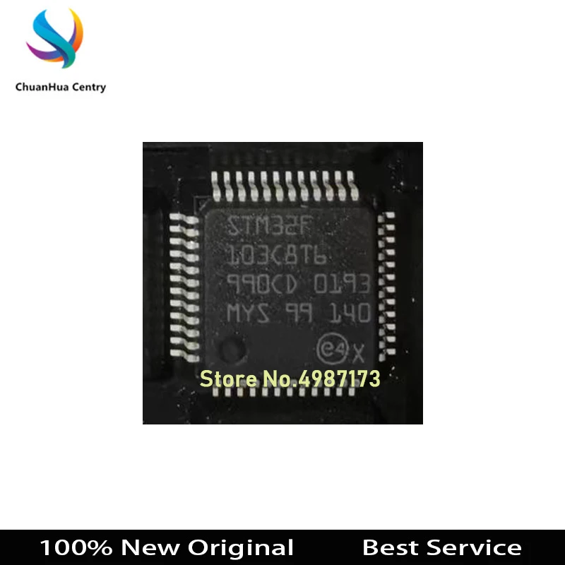 1 szt. STM32F103C8T6 STM32F103CBT6 QFP-48 100% oryginalne i nowe w magazynie