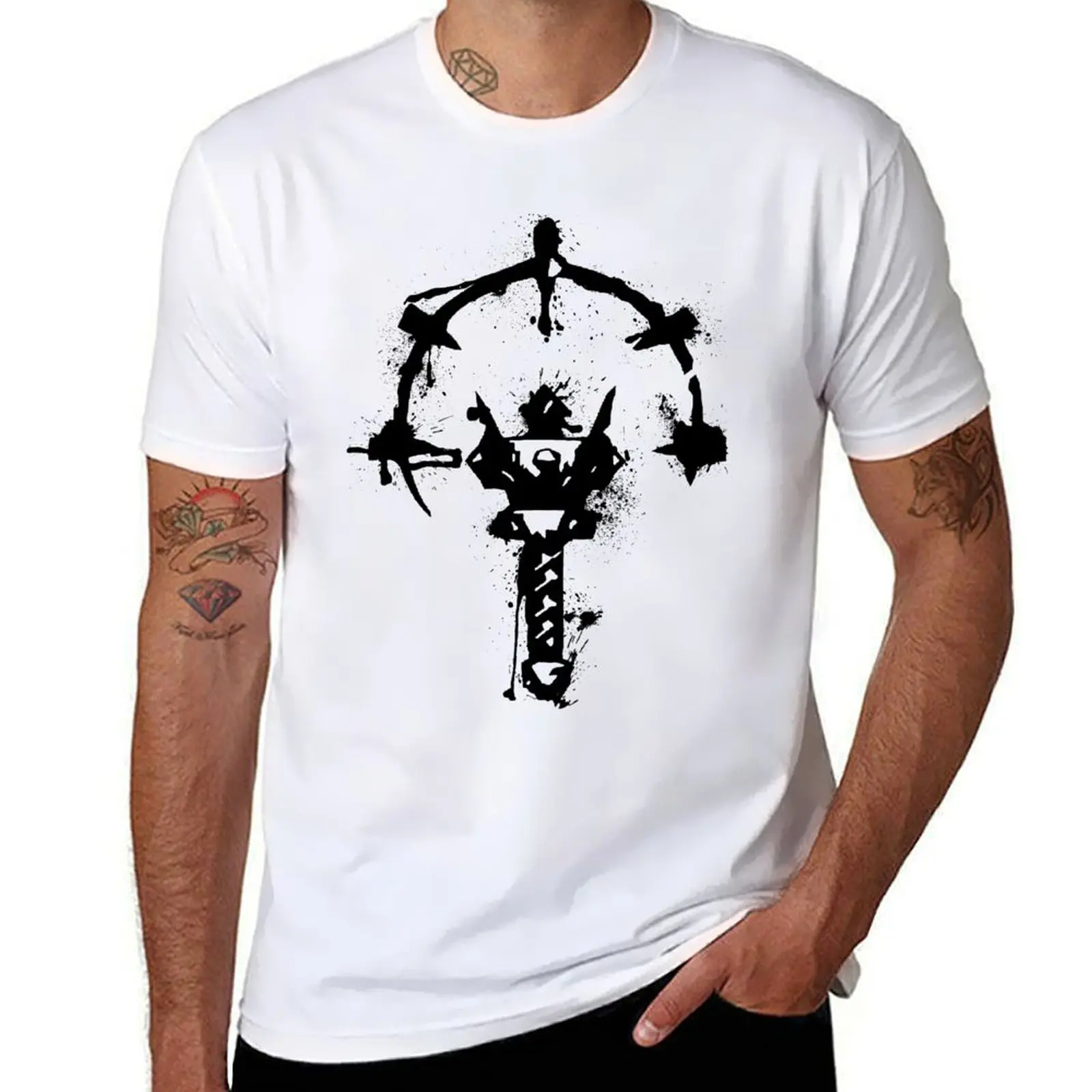 Splattered Dungeon T-Shirt Moisture Wicking Athletic T-Shirt