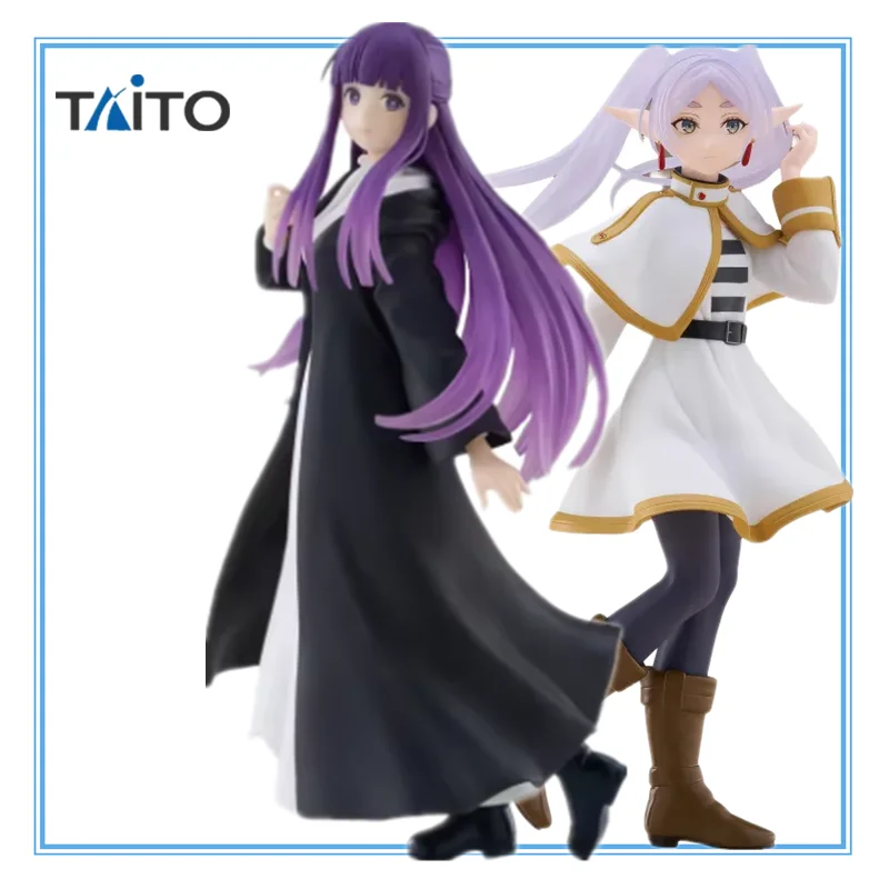 

Оригинальная Подлинная игрушка TAiTO Frieren: Beyond Journey's End Frieren, коллекция милых мультяшных моделей, куклы, милое украшение