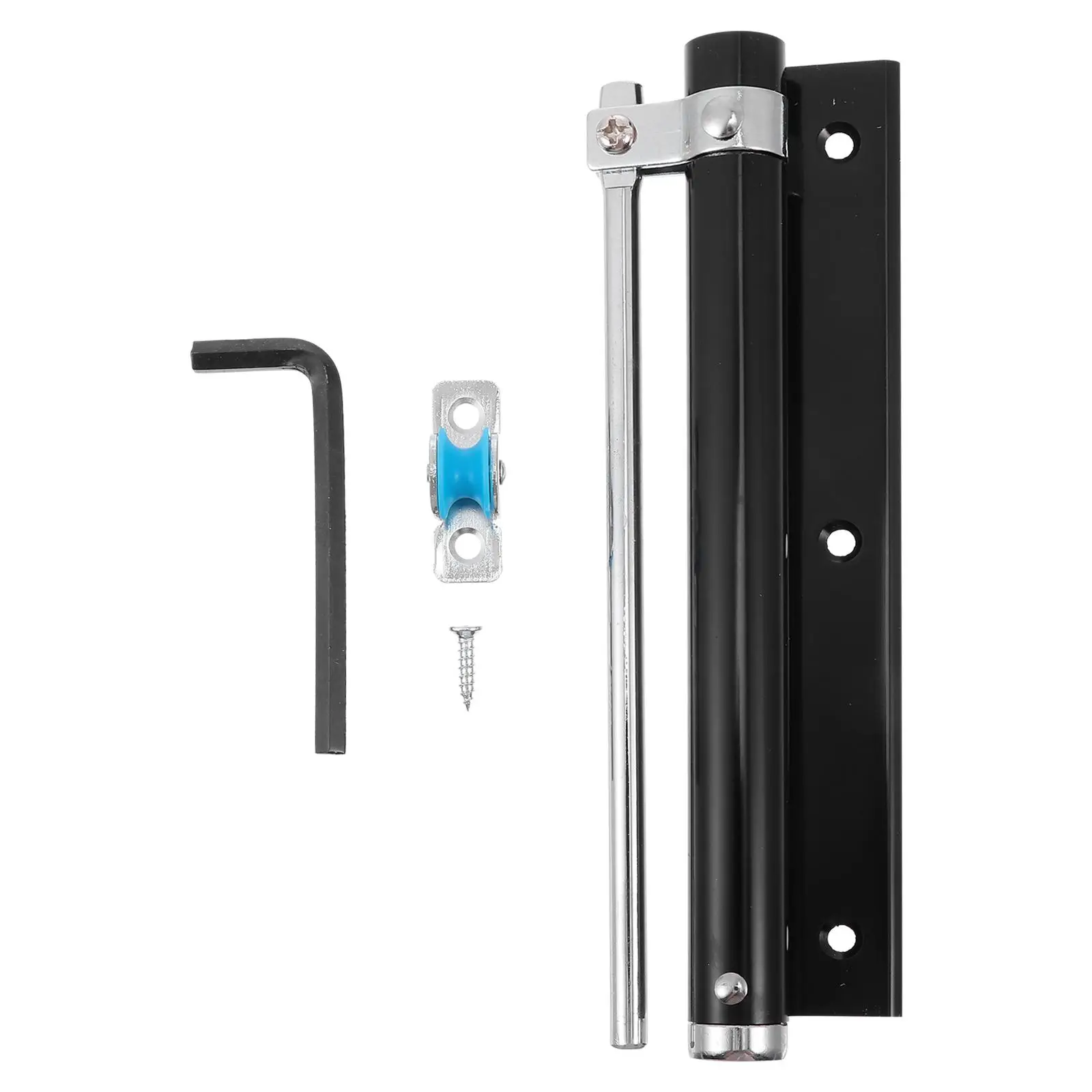 

Door Closer Automatic Practical Adjustable Buffer Stainless Steel Baby Home for Storm