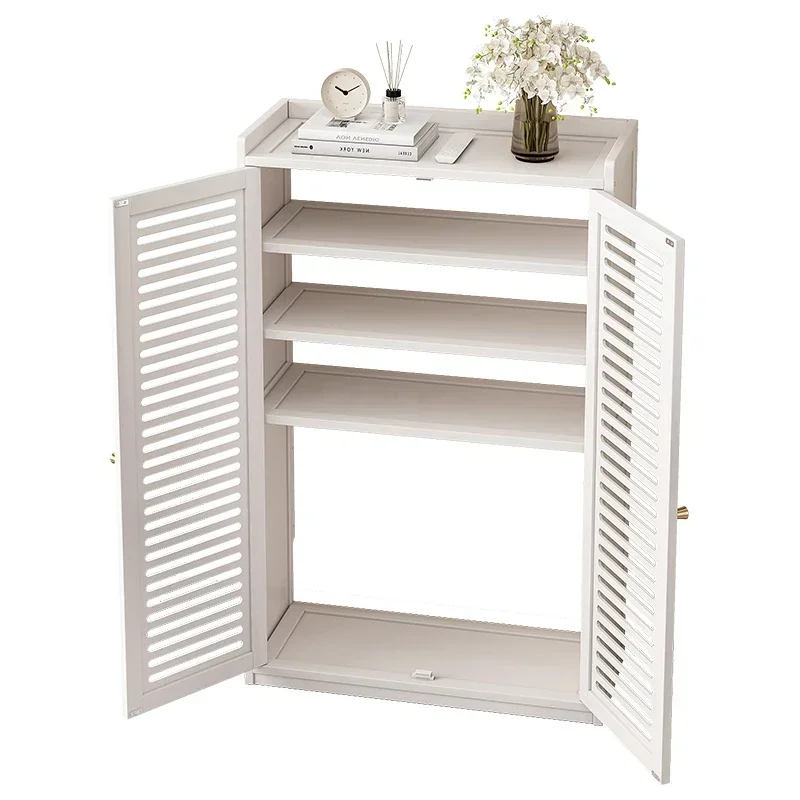 Wireless router storage box floor-to-ceiling non-punching set-top box