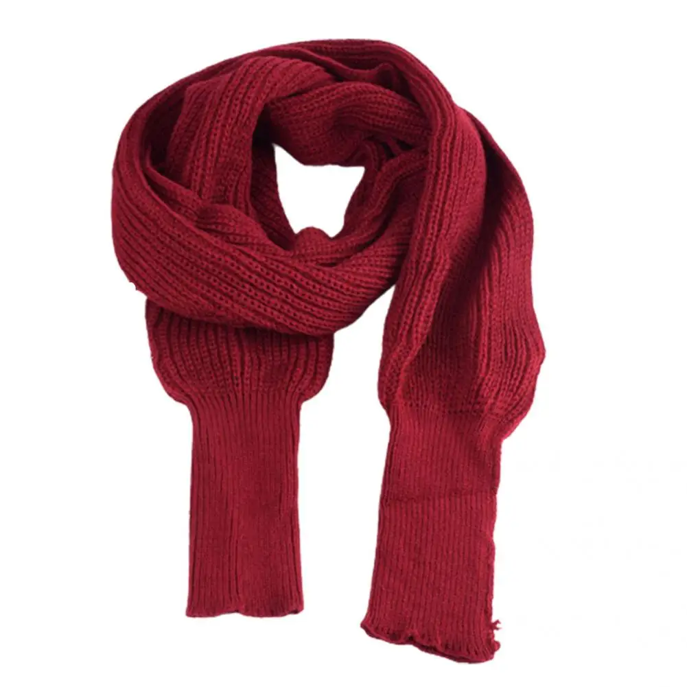 Lightweight Warm Scarf  Thickened Imitation Cashmere Warm Shawl  Sleeve Wrap ThickenedWarm Shawl