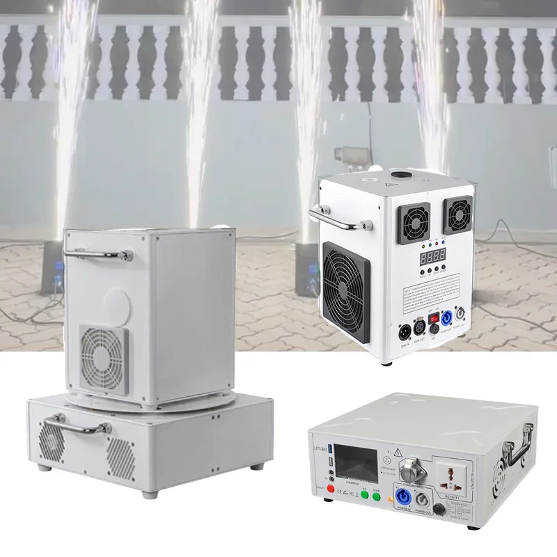 

Gender Reveal Party Stage Dj 1500w Cold Spark Effect Machine Dmx512 Electronic For Weddings And Events Dry Ice Product