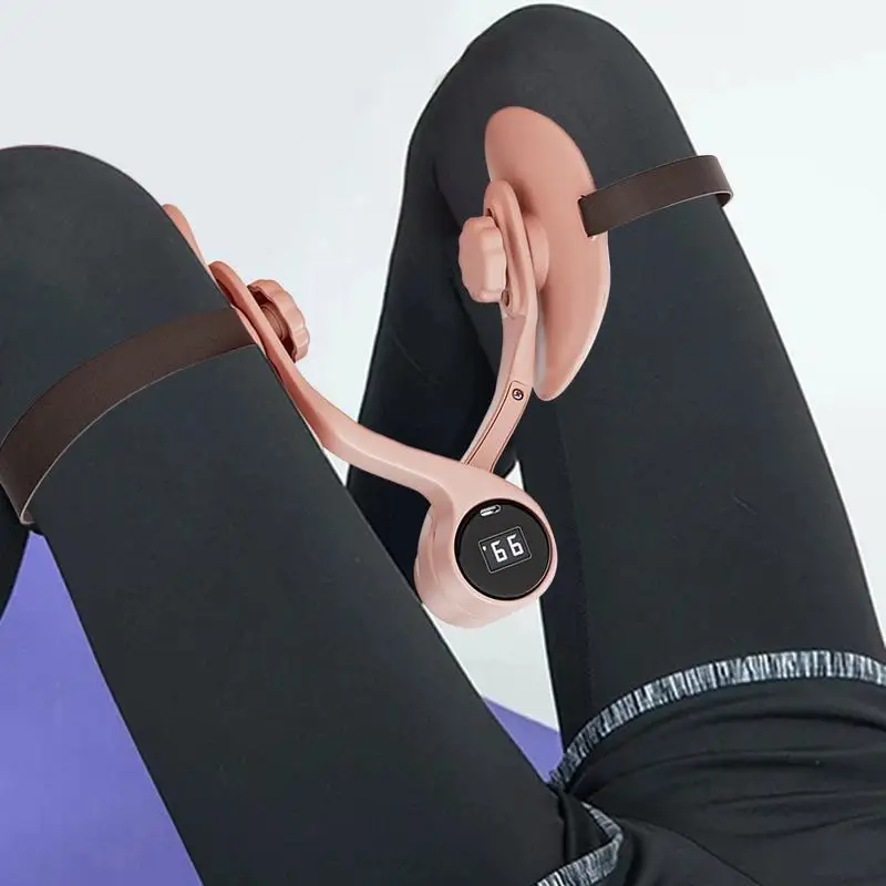 Fortalecedor del suelo pélvico para mujer, herramienta de entrenamiento muscular de PC, equipo de ejercicio de entrenamiento de muslo interior plegable para brazos y espalda