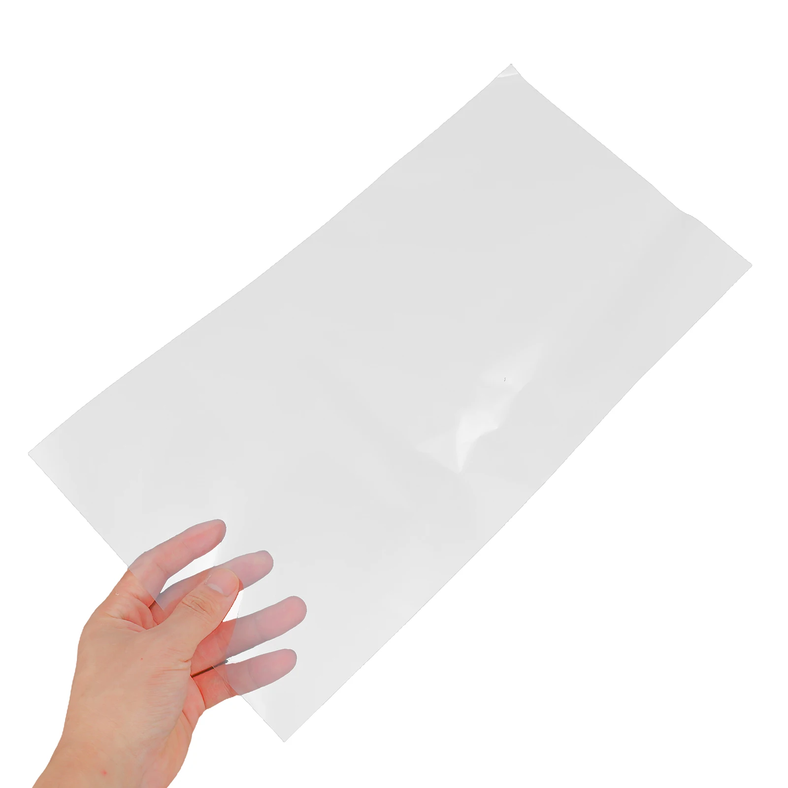 

6pcs Transparent Vent Cover 15.52X8.06 Inch Pet Adhesive For Wall Ceiling Floor Hvac Systems Home Office Ventilation Outlet