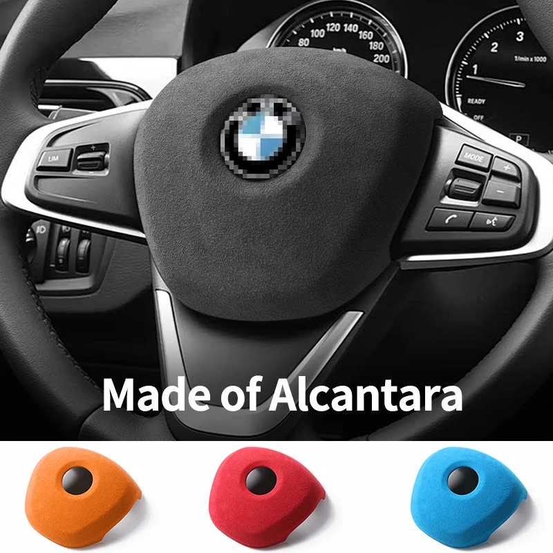 

For BMW F-Chassia Steering Wheel Panel Cover Boot Sticker Anti Scratch Car Interior Premium Tuning Accessories Made of Alcantara