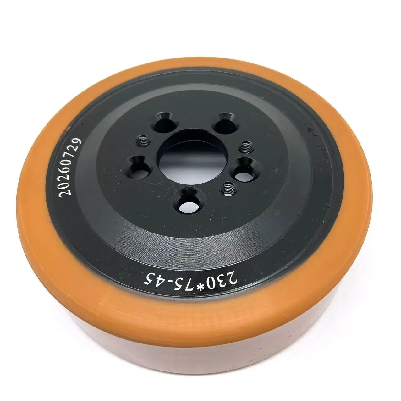 0009903819 Forklift Drive Wheel 230x75x45mm Polyurethane PU Drive Tyre Hub Assy for Linde T16/18/20 STILL Pallet Truck L10/12/14