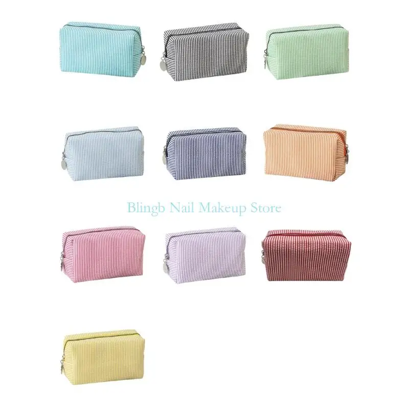 28TA Functional 7.5cm Wide Cosmetic Carry Bag Makeup Bags Box Suitable For Travel Home Or Work Use Tear Resistant Fabric