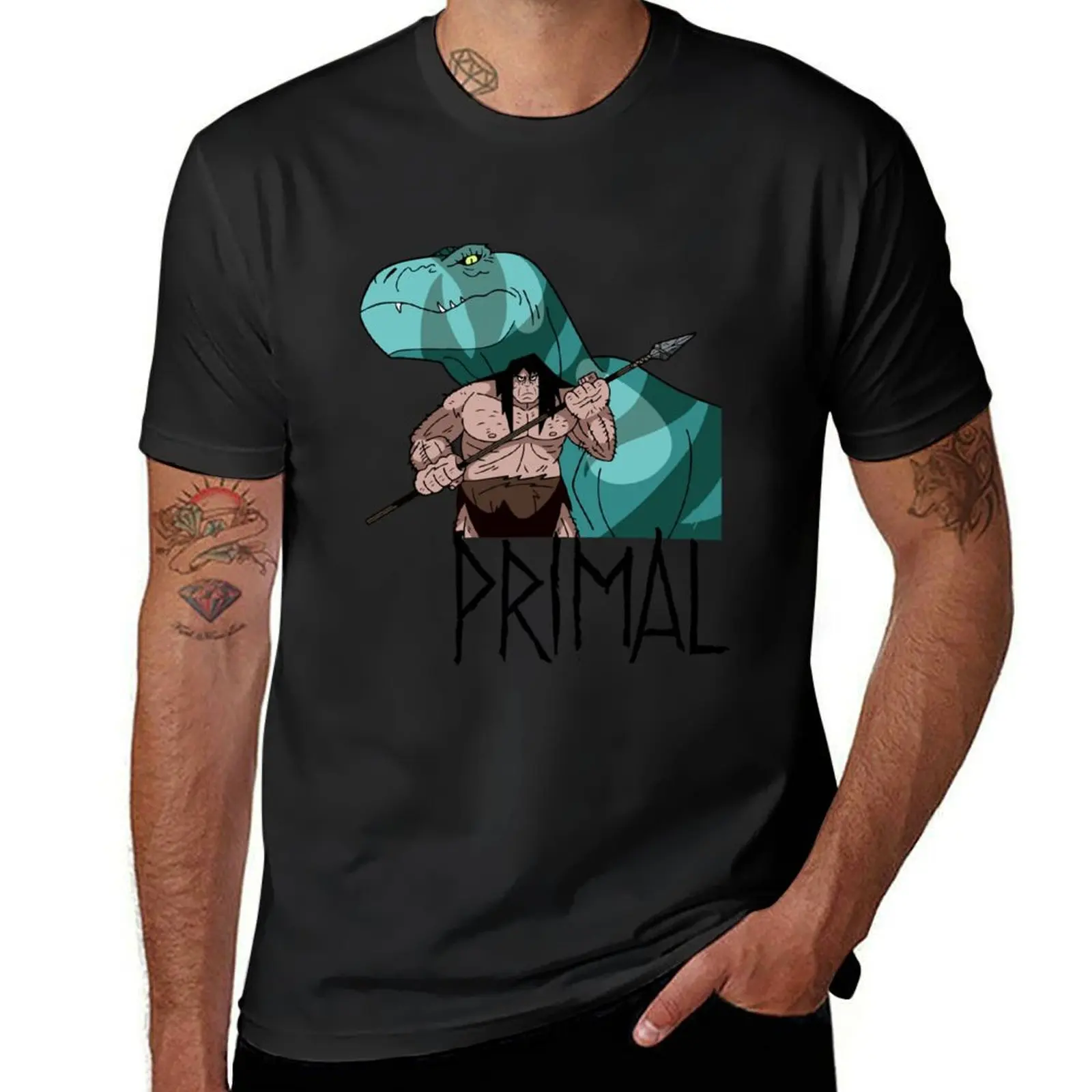 

Genndy Tartakovsky's Primal T-Shirt Blouse aesthetic clothes cute tops customs mens white t shirts